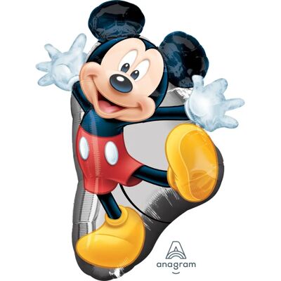 Ballon en aluminium Disney Mickey - 55 x 78 cm - Ballon - Publicité Ballon en aluminium Disney Mickey - 55 x 78 cm - Ballon - Publicité