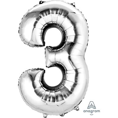 Amscan 2798301 Silbern Ballon - Party Dekoration Amscan 2798301 Silbern Ballon - Party Dekoration