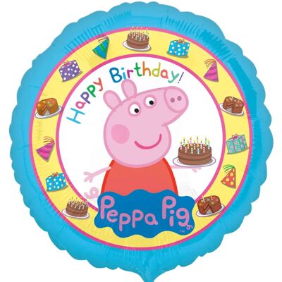 Amscan 3159201 Peppa Pig Partyballon - Folien-Geburtstagsdeko Amscan 3159201 Peppa Pig Partyballon - Folien-Geburtstagsdeko