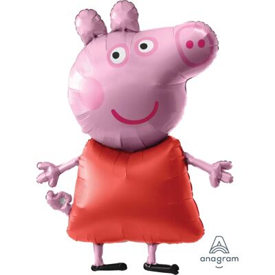 Amscan Peppa Pig Folieballon - 91x121 cm - Party Dekoration Amscan Peppa Pig Folieballon - 91x121 cm - Party Dekoration
