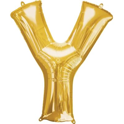 Amscan 3299801 Hranatý balón - Hliník, Zlatý, 86 cm Amscan 3299801 Hranatý balón - Hliník, Zlatý, 86 cm