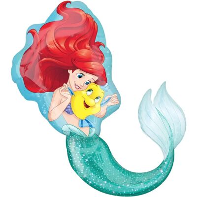 Disney La Petite Sirène 86 cm ballon en aluminium - Ballon - Publicité Disney La Petite Sirène 86 cm ballon en aluminium - Ballon - Publicité