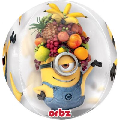 Amscan 3459401 Spielball - Kugelförmiger Mylar Minions Amscan 3459401 Spielball - Kugelförmiger Mylar Minions