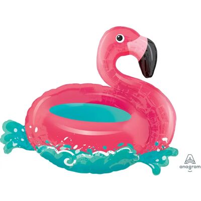 Amscan 3711701 Pink Flüssiges Flamingo Folie Ballon - Party Dekoration Amscan 3711701 Pink Flüssiges Flamingo Folie Ballon - Party Dekoration