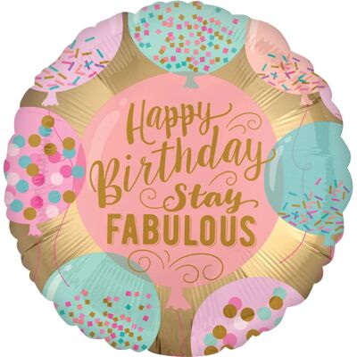 Amscan 3807401 Pink Party Balloon - Party Dekoration Amscan 3807401 Pink Party Balloon - Party Dekoration