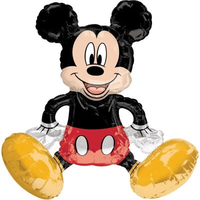 Balon foliowy Mickey Mouse Siedzący - Dekoracja imprezowa Balon foliowy Mickey Mouse Siedzący - Dekoracja imprezowa