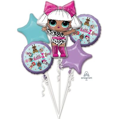 Amscan 3844701 LOL Surprise Balloon Bouquet - Party Decoration Amscan 3844701 LOL Surprise Balloon Bouquet - Party Decoration