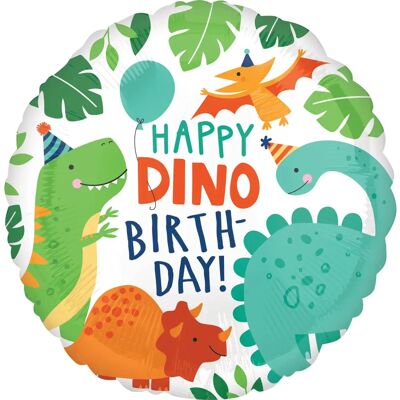 Amscan Amscan 4066701 Kulatý Dinosaurus Fóliový Balón - Oslava Dekorace Amscan Amscan 4066701 Kulatý Dinosaurus Fóliový Balón - Oslava Dekorace