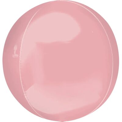Amscan 4079899 Pastelowy różowy balon foliowy - dekoracja imprezowa Amscan 4079899 Pastelowy różowy balon foliowy - dekoracja imprezowa