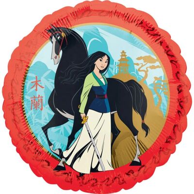 Mayflower Products 42026 17" Anagram Mulan Ballon en Mylar - Décoration de Fête - Publicité Mayflower Products 42026 17" Anagram Mulan Ballon en Mylar - Décoration de Fête - Publicité