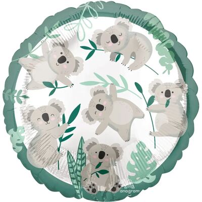 Amscan Koala Bear Foil Party Balloon - 43cm Amscan Koala Bear Foil Party Balloon - 43cm
