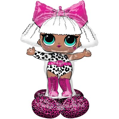 Amscan Pink Glam Diva LOL Folienballon - Partydekoration Amscan Pink Glam Diva LOL Folienballon - Partydekoration