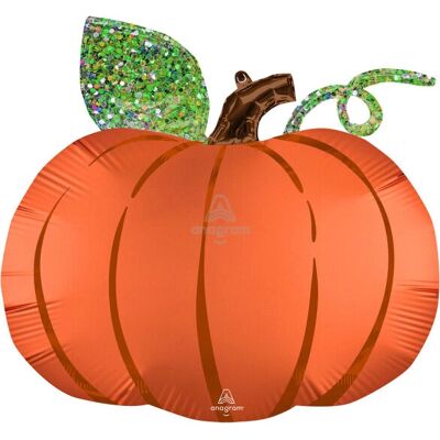 Amscan 4317275 Palloncino Zucca Glitter - Decorazione Halloween Amscan 4317275 Palloncino Zucca Glitter - Decorazione Halloween