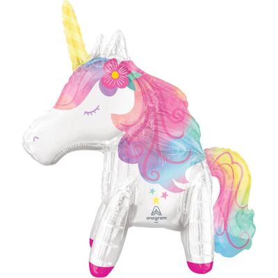 Amscan 4308375 Folienballon Einhorn - Partydekoration Amscan 4308375 Folienballon Einhorn - Partydekoration