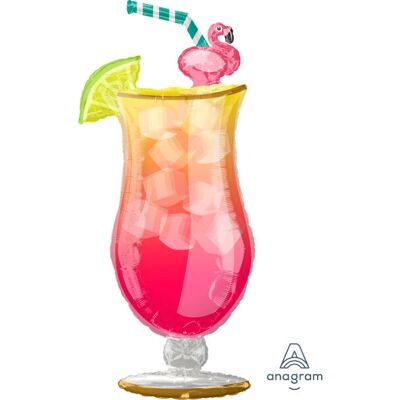 Amscan 3711575 Tropischer Drink Ballon - Partydekoration Amscan 3711575 Tropischer Drink Ballon - Partydekoration