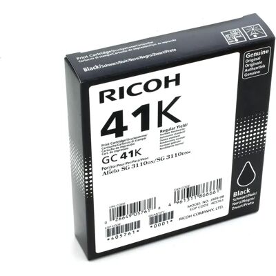Ricoh 405761 Ink Cartridge - Black, Standard Yield Ricoh 405761 Ink Cartridge - Black, Standard Yield