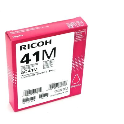 Cartouche d'encre magenta Ricoh 405763 - Rendu standard - Publicité Cartouche d'encre magenta Ricoh 405763 - Rendu standard - Publicité