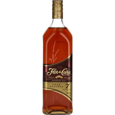 Flor de Caña Grand Reserve 40% - 0,7l - Publicité Flor de Caña Grand Reserve 40% - 0,7l - Publicité