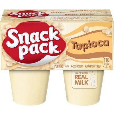 The Helper Bees - Tapioca Pudding - Vanilla - 4 cups - Publicité The Helper Bees - Tapioca Pudding - Vanilla - 4 cups - Publicité