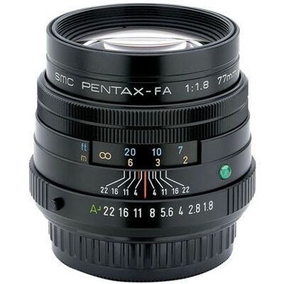 Pentax FA 77mm F1.8 Noir - Objectif Pentax FA 77mm F1.8 Noir - Objectif