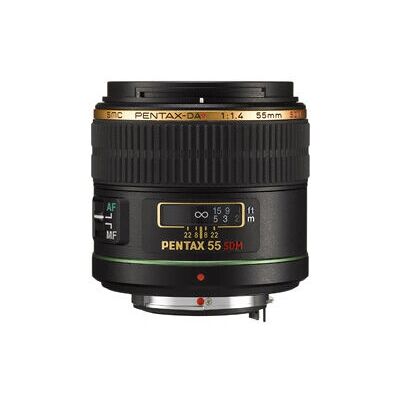 Pentax 55mm f/1.4 Lente para Cámara - Retrato, Resistente al Agua, Nítida Pentax 55mm f/1.4 Lente para Cámara - Retrato, Resistente al Agua, Nítida