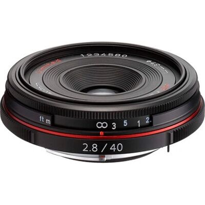 Pentax HD DA 40mm f2.8 Limited - schwarz Pentax HD DA 40mm f2.8 Limited - schwarz