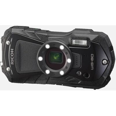 Ricoh WG-80 Kompaktkamera - Schwarz - Digitalkamera Ricoh WG-80 Kompaktkamera - Schwarz - Digitalkamera