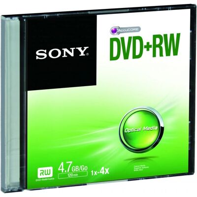Sony Dpw47ss - 4,7GB DVD+RW Újraíró lemez Sony Dpw47ss - 4,7GB DVD+RW Újraíró lemez