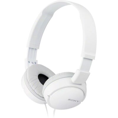 Słuchawki Sony MDR-ZX110AP Białe - Stereo, On Ear, Kable Słuchawki Sony MDR-ZX110AP Białe - Stereo, On Ear, Kable
