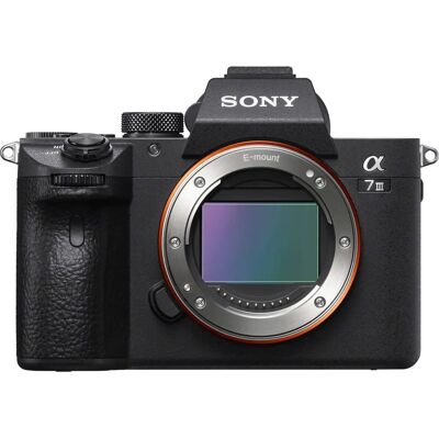 Sony Alpha A7 III - 24,2 MP spegellös kamera - Svart Sony Alpha A7 III - 24,2 MP spegellös kamera - Svart