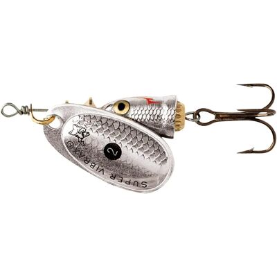 Blue Fox Vibrax Shad 3 - Angelköder - Niedrigfrequente Schallvibrationen, Zweiteiliges Gehäuse, Stahlwelle Blue Fox Vibrax Shad 3 - Angelköder - Niedrigfrequente Schallvibrationen, Zweiteiliges Gehäuse, Stahlwelle