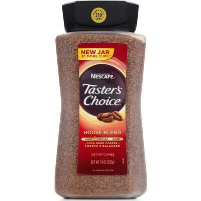 Member's Mark Nescafe Taster's Choice House Blend Kawa - 14 oz Member's Mark Nescafe Taster's Choice House Blend Kawa - 14 oz