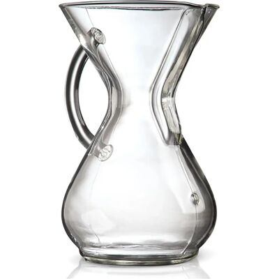 Chemex Glasgriff Kaffeezubereiter - 6 Tassen Chemex Glasgriff Kaffeezubereiter - 6 Tassen