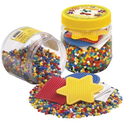 Zestaw Hama Perler Żółty - Kreatywna Mozaika Zabawka Zestaw Hama Perler Żółty - Kreatywna Mozaika Zabawka
