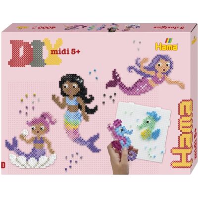 Hama Modell: 383161 - Bastelset für Meerjungfrauen Hama Modell: 383161 - Bastelset für Meerjungfrauen