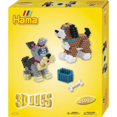 Jouet d'art et d'artisanat Hama 3243 - 2500 pcs - 3D - Dès 5 ans - Publicité Jouet d'art et d'artisanat Hama 3243 - 2500 pcs - 3D - Dès 5 ans - Publicité