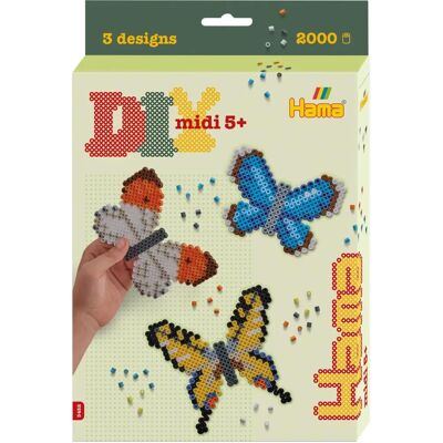 Hama Sommerfugl Perlesett - DIY Hobby for Barn Hama Sommerfugl Perlesett - DIY Hobby for Barn