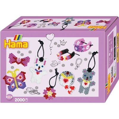 Hama Perline Arte & Hobby - 2000 Perline - Sicuro per 5+ - Made in Denmark Hama Perline Arte & Hobby - 2000 Perline - Sicuro per 5+ - Made in Denmark