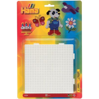 JBM 4553 Kunst-/Bastelspielzeug - Verbindbare Steckplatten für Hama Perlen JBM 4553 Kunst-/Bastelspielzeug - Verbindbare Steckplatten für Hama Perlen