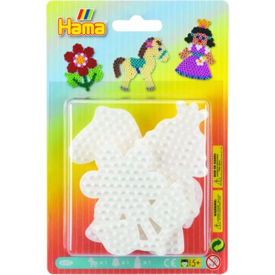 Zestaw Tabliczek Hama na Poni, Kwiat i Księżniczkę - Zabawka Art & Craft Zestaw Tabliczek Hama na Poni, Kwiat i Księżniczkę - Zabawka Art & Craft