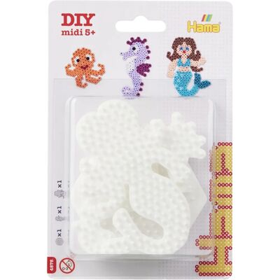 Hama Meerjungfrau und Seeleben 3 Pegboard-Set - Kinder Bastelset Hama Meerjungfrau und Seeleben 3 Pegboard-Set - Kinder Bastelset