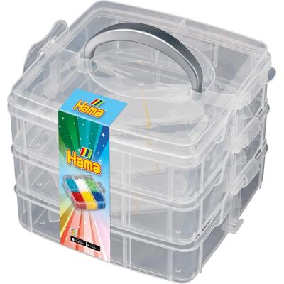 Hama Kleine Aufbewahrungsbox - Bunte Kunststoffbox Hama Kleine Aufbewahrungsbox - Bunte Kunststoffbox