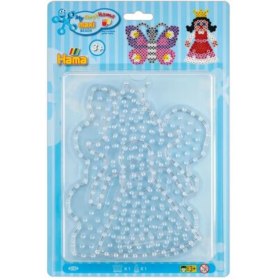 Hama Schmetterling, Prinzessin Pegboards - 1 Stück - Maxi-Perlen - Bastelset Hama Schmetterling, Prinzessin Pegboards - 1 Stück - Maxi-Perlen - Bastelset