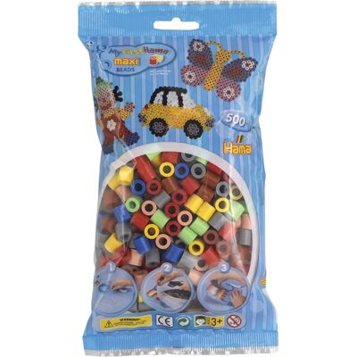 Perline Hama Maxi Mix - 500 pezzi - Gioco creativo Perline Hama Maxi Mix - 500 pezzi - Gioco creativo