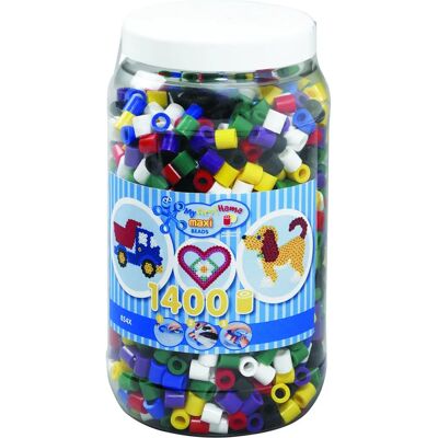 Hama Maxi-perlen - 1400 stuks - Knutsel speelgoed Hama Maxi-perlen - 1400 stuks - Knutsel speelgoed
