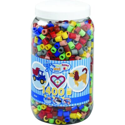 JBM 8543 Jouet d'art et de bricolage - Perles Maxi (1400 pièces) - Éducatif et Sûr JBM 8543 Jouet d'art et de bricolage - Perles Maxi (1400 pièces) - Éducatif et Sûr