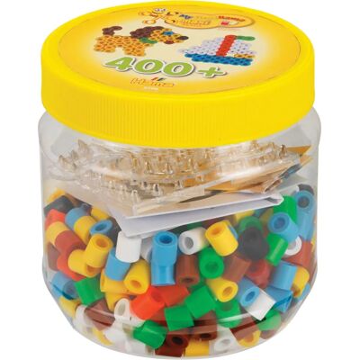 Hama 8790 - Hobbypåse med Maxi Perlen, 400 st - Flerfärgad Hama 8790 - Hobbypåse med Maxi Perlen, 400 st - Flerfärgad