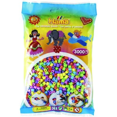 Hama 3000 Perlen Pastellmix - Spielzeug/Kunst & Handwerk Hama 3000 Perlen Pastellmix - Spielzeug/Kunst & Handwerk