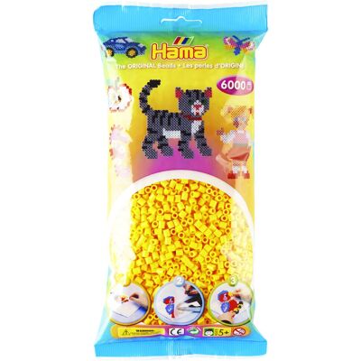 Hama Gelb 6000 Midi Perlen - Bastelspielzeug Hama Gelb 6000 Midi Perlen - Bastelspielzeug