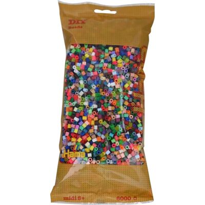 Perline Midi Hama 205-68 Mix 68 - 6000 pz Perline Midi Hama 205-68 Mix 68 - 6000 pz